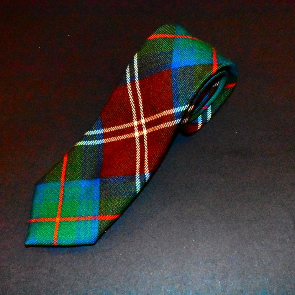 VINTAGE House of Edgar wool tie 1977